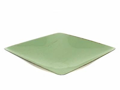 Assiette PVC 29x29 H7,5 Vert Clair