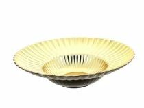 Assiette PVC D25 H6,5 Or