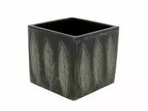 Cache Pot 13x13 H13 Noir