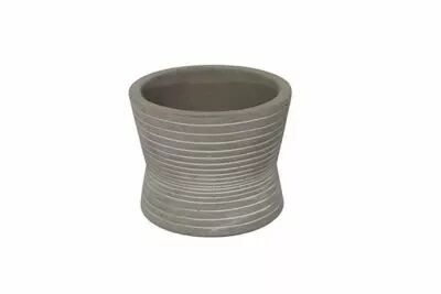 Cache Pot B�ton Concrete D10 H10 Gris
