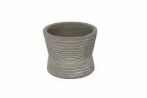 Cache Pot Béton Concrete D10 H10 Gris