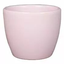 Cache Pot Boule D7,5 H6 Rose Pastel