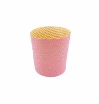 Cache Pot Carton Eur&eacute;ka Honey D12,5 H12,5 Rose