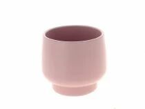 Cache Pot C&eacute;ramique D10,5 H11 Rose