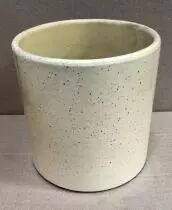Cache Pot Céramique D11,5 H13 Beige