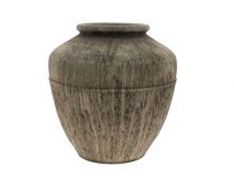 Cache Pot Céramique D29 H29 Marron