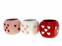 Cache Pot C&eacute;ramique D&eacute; 10,5x10,5 H10,5 ass