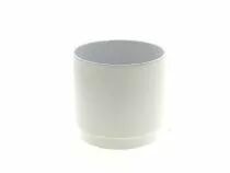 Cache Pot Céramique Step D13 H12,5 Blanc