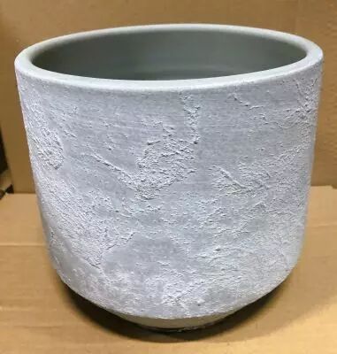 Cache Pot C�ramique V�nus D17 H18 Gris Fonc�
