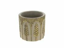 Cache Pot Ciment D10,5 H10 Taupe