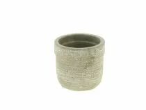 Cache Pot D7 H7 Gris