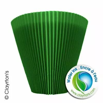 Cache-pot MANCHETTE 10cm Vert Fonc�
