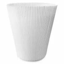 Cache Pot Manchette 14cm Blanc ( x 10 )