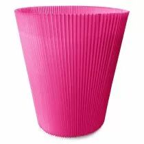 Cache Pot Manchette 14cm Fushia ( x 10 )