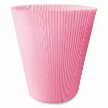 Cache Pot Manchette 14cm Rose ( x 10 )
