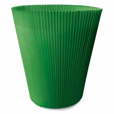 Cache Pot Manchette 14cm Vert Fonc� ( x 10 )
