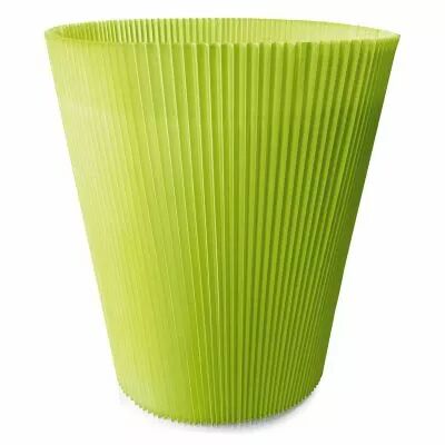 Cache Pot Manchette 14cm Vert Pomme ( x 10 )