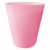 Cache Pot Manchette 16cm Rose ( x 10 )