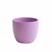 Cache Pot Ribbel D9,5 H8 Lilas Mat