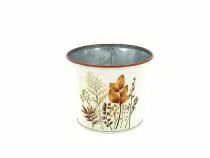 Cache Pot Zinc Automne D11 H9,5