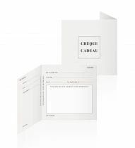Carte Chèque Cadeau Vert Sauge ( x 10 )