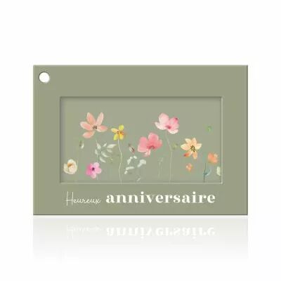 Carte Voeux Colora \ Heureux Anniversaire\  ( x 10 )