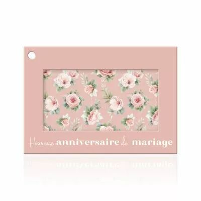 Carte Voeux Colora \ Heureux Anniversaire de Mariage\  ( x 10 )