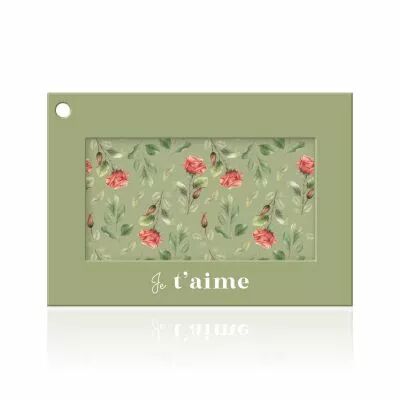 Carte Voeux Colora \ Je t\'aime\  ( x 10 )