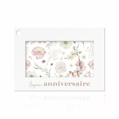 Carte Voeux Colora \ Joyeux Anniversaire\  ( x 10 )