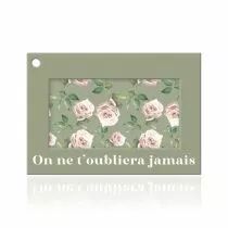 Carte Voeux Colora \ On ne t\'oubliera jamais\  ( x 10 )