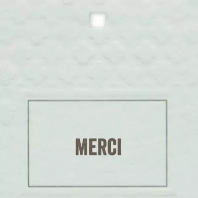 Carte Voeux Como \ Merci\  x 10