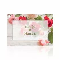 Carte Voeux Fleur de Fleur \ Bonne Fête Maman\  ( x 10 )