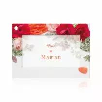 Carte Voeux Fleur de Fleur \ Pour Maman\  ( x 10 )