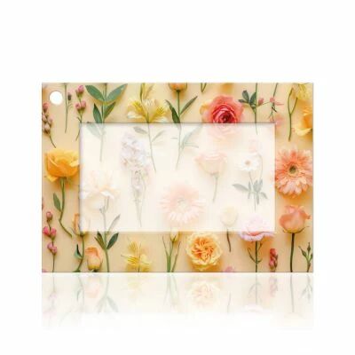 Carte Voeux Fleur de Fleur \ Sans Texte\  ( x 10 )