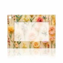 Carte Voeux Fleur de Fleur \ Sans Texte\  ( x 10 )