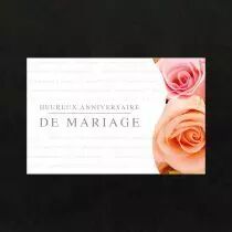 Cartes de Voeux Twist \ Heureux Anniversaire de Mariage\ 