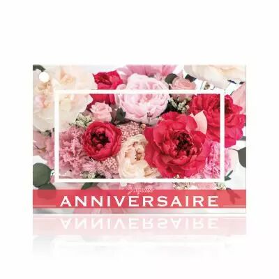 Cartes Voeux Brillant \ Joyeux Anniversaire\  ( x 10 )