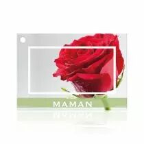 Cartes Voeux Brillant \ Pour Maman\  ( x 10 )