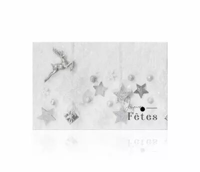 Cartes Voeux Romantico \ Joyeuses F�tes\  ( x 10 )