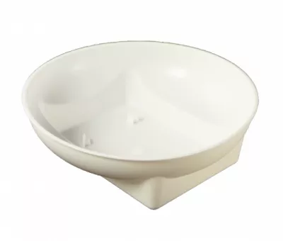 Centre de Table Fond Carr� D15 H3 Blanc ( x 25 )