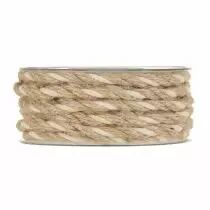 Corde Jute 10mm x 10m Blanc/Naturel