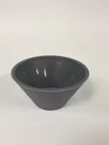 Coupe Plastique Ronde D12,5x7,5 Anthracite