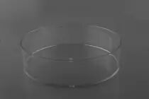 Coupe Plastique Ronde D14 H6,5 Transparent