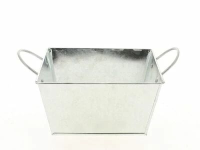 Coupe Zinc Carr�e 15,5x15,5 H8,5 Naturel