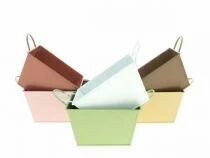 Coupe Zinc Carrée 15,5x15 H8 Assortie