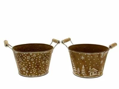 Coupe Zinc Rusty D16,5 H11 ass