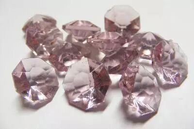Diamant 12mm Rose Am�thyste x 120