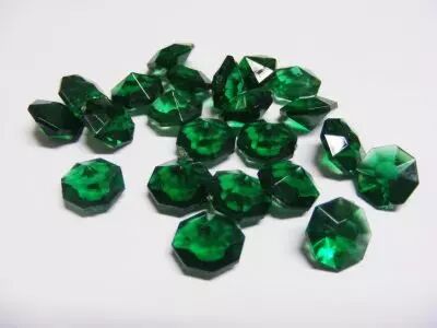 Diamant 12mm Vert Emeraude x 120