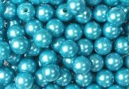 Epingle Tête Perle 6mm Turquoise