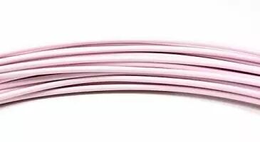 Fil Alu 2mm x 60m Rose Pastel